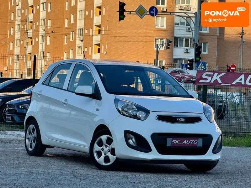 Kia Picanto, 2013 р., Бензин, 117 тис. км, Хетчбек, Білий, Київ AT-10421097 фото