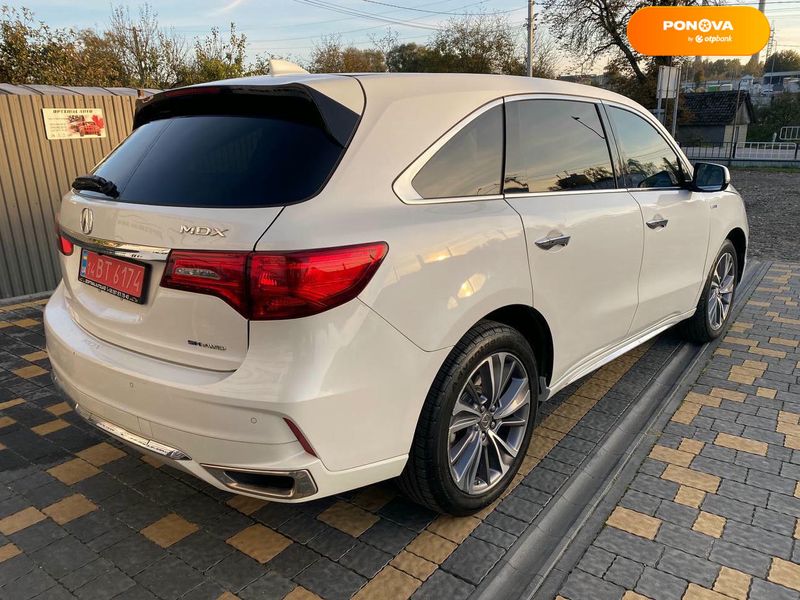 Acura MDX, 2018, Гибрид (HEV), 3 л., 103 тыс. км, Внедорожник / Кроссовер, Белый, Львов 43684 фото