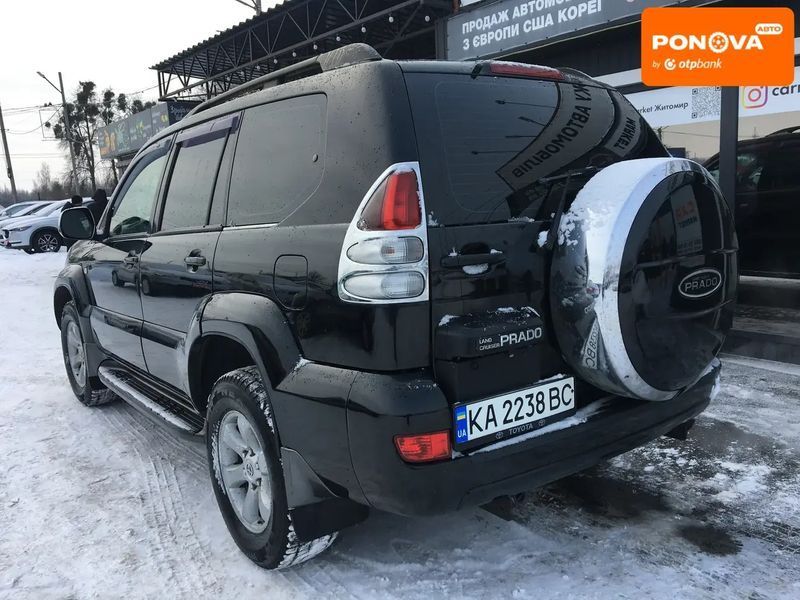 Toyota Land Cruiser Prado, 2004 г., Газ пропан-бутан / Бензин, 349 тыс. км, Внедорожник / Кроссовер, Чорный, Житомир AT-10414544 фото
