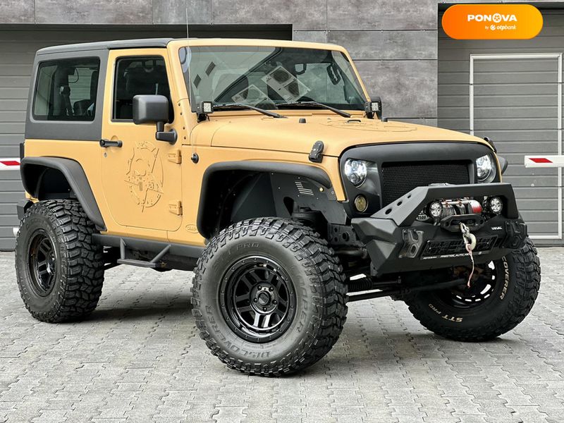 Jeep Wrangler, 2012, Бензин, 3.6 л., 85 тис. км, Позашляховик / Кросовер, Бежевий, Київ 103354 фото