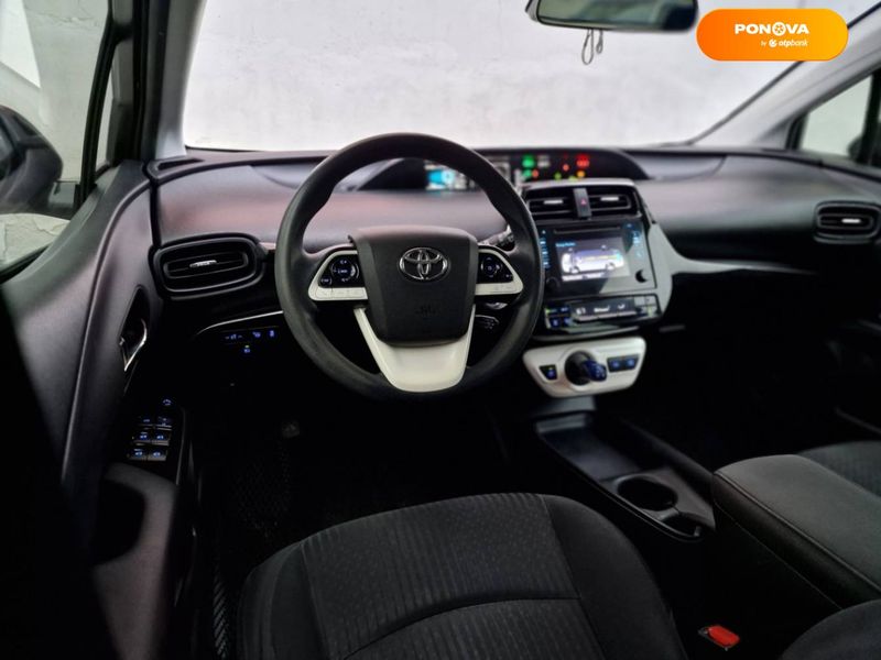 Toyota Prius, 2017, Гибрид (HEV), 1.8 л., 105 тыс. км, Хетчбек, Белый, Одесса 13606 фото