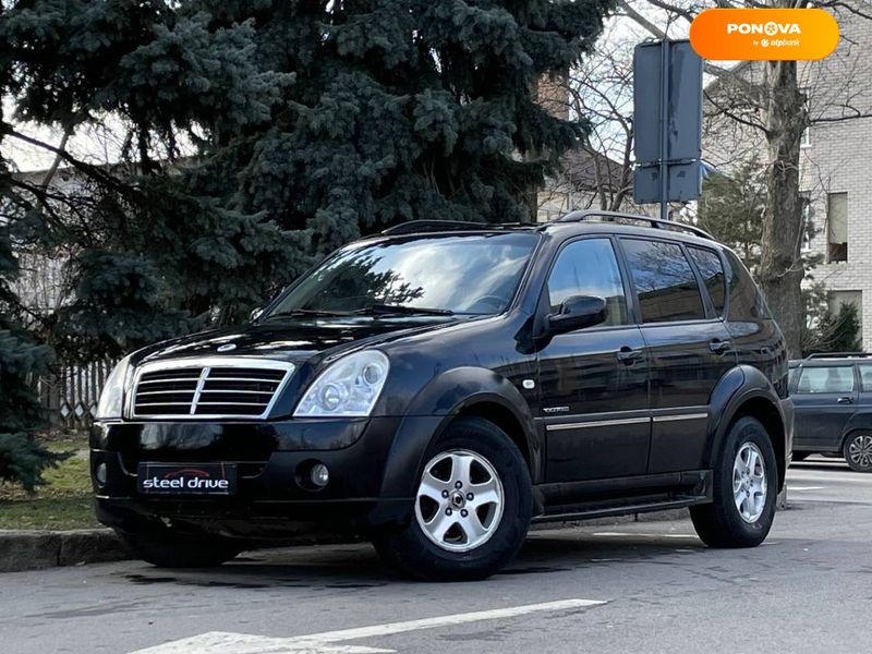 SsangYong Rexton, 2007, Дизель, 2.7 л., 201 тис. км, Позашляховик / Кросовер, Чорний, Миколаїв 11917 фото