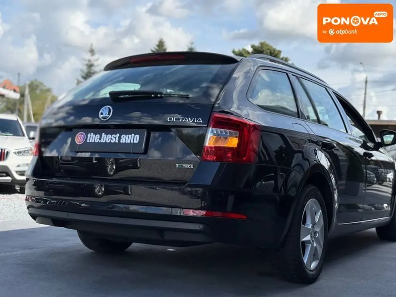 Skoda Octavia, 2019 р., Газ метан / Бензин, 155 тис. км, Універсал, Чорний, Рівне AT-10401982 фото