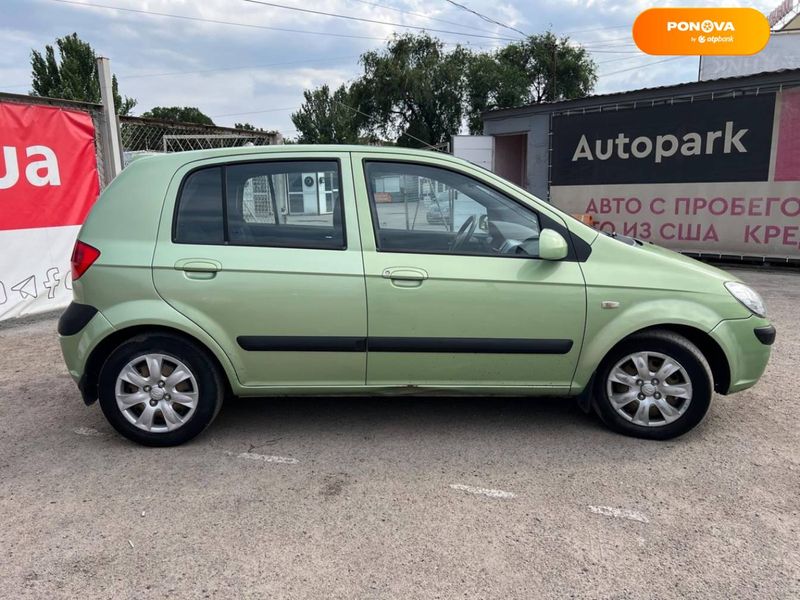 Hyundai Getz, 2008, Газ пропан-бутан / Бензин, 1.4 л., 137 тис. км, Хетчбек, Зелений, Запоріжжя 98894 фото