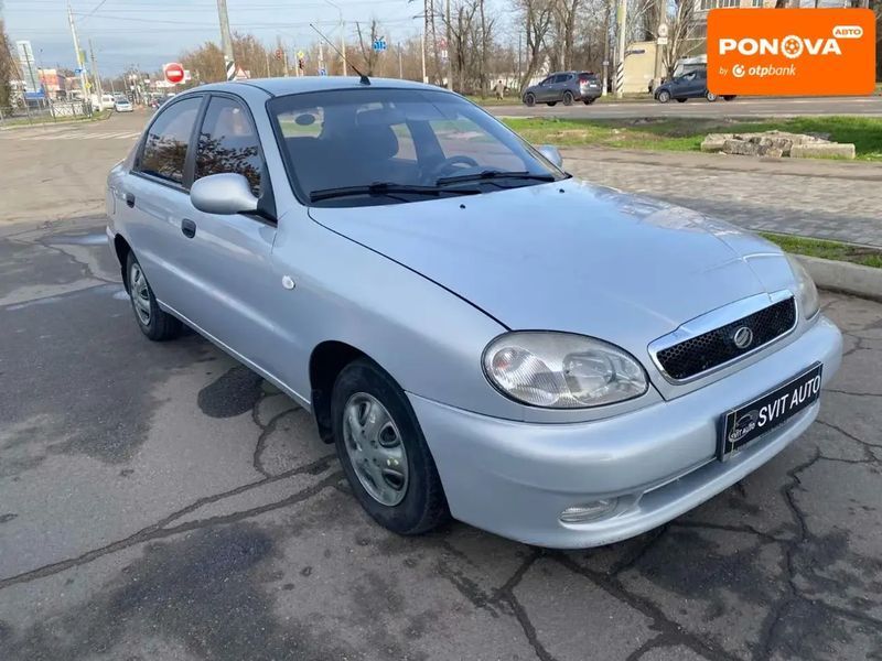 Daewoo Lanos, 2013 р., Бензин, 100 тис. км, Седан, Сірий, Миколаїв AT-10405415 фото
