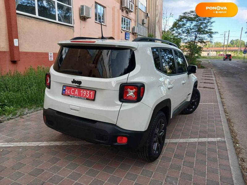 Jeep Renegade, 2018, Бензин, 2.36 л., 80 тис. км, Позашляховик / Кросовер, Білий, Львів Cars-Pr-68791 фото