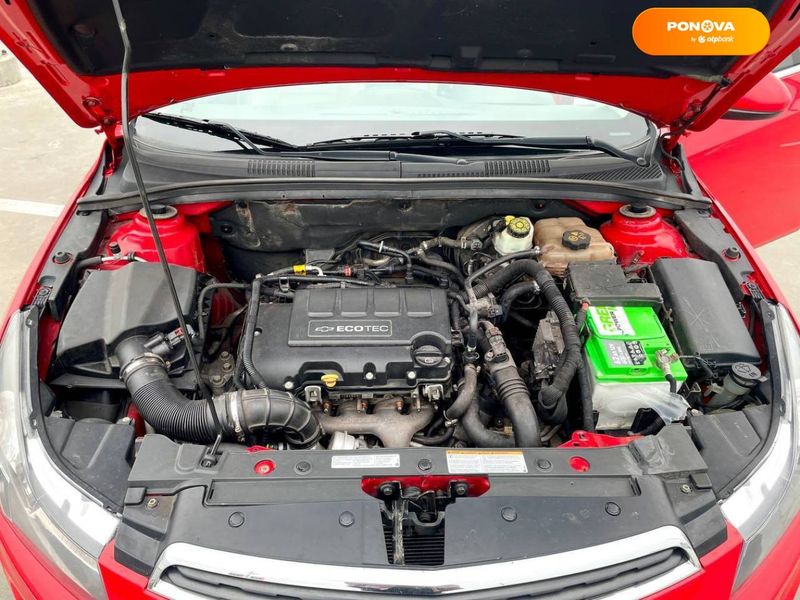Chevrolet Cruze, 2015, Газ пропан-бутан / Бензин, 1.36 л., 154 тыс. км, Седан, Красный, Киев 30263 фото