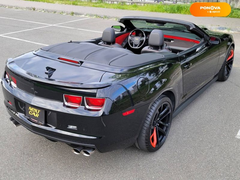 Chevrolet Camaro, 2014, Бензин, 6.16 л., 62 тис. км, Кабріолет, Чорний, Київ 47798 фото