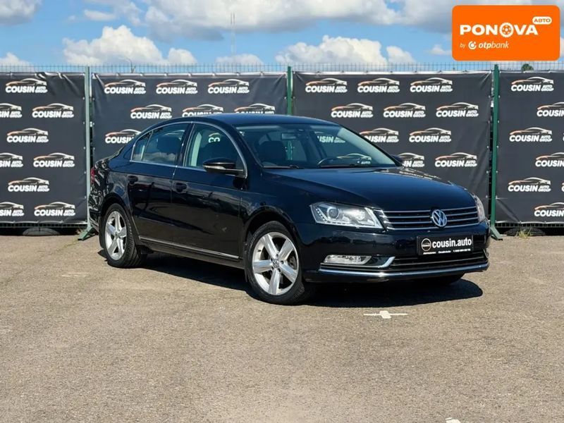 Volkswagen Passat, 2012 г., Бензин, 126 тыс. км, Седан, Чорный, Киев AT-10420075 фото
