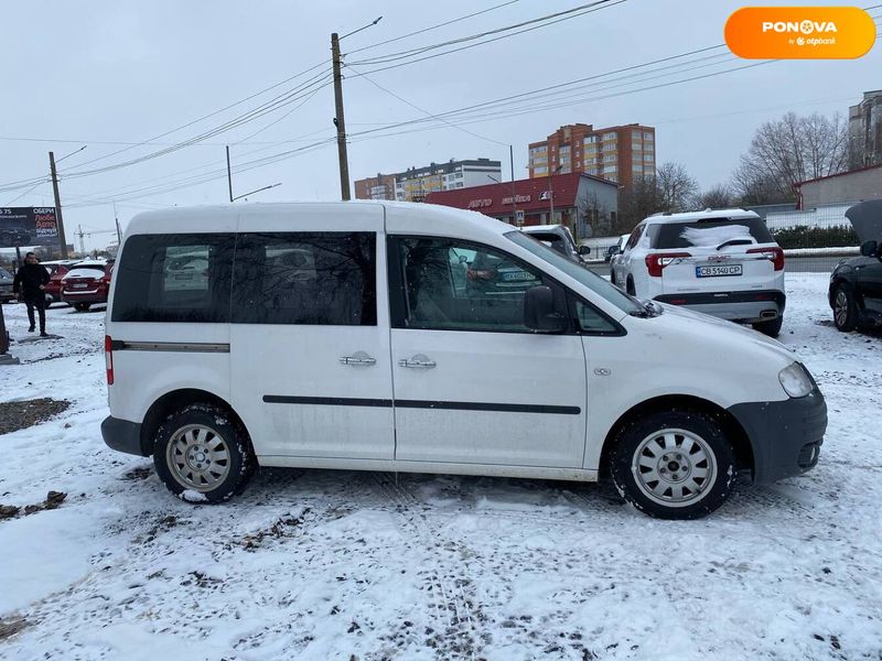 Volkswagen Caddy пасс., 2009, Дизель, 1.9 л., 322 тыс. км, Белый, Хмельницкий 4896 фото