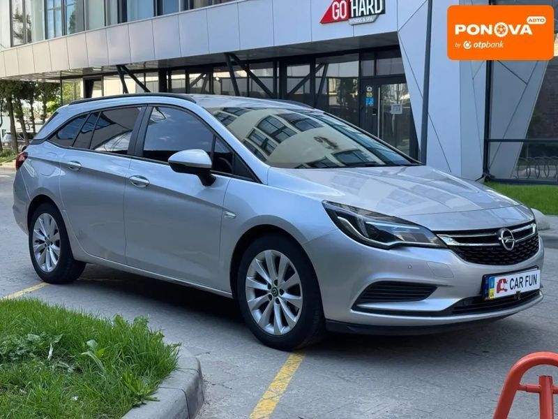 Opel Astra, 2017 р., Дизель, 185 тис. км, Універсал, Сірий, Львів AT-10418640 фото