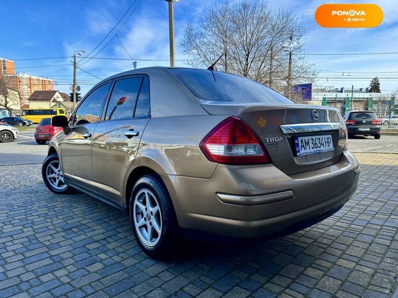 Nissan TIIDA, 2007, Дизель, 1.5 л., 270 тис. км, Седан, Коричневий, Одеса 41871 фото