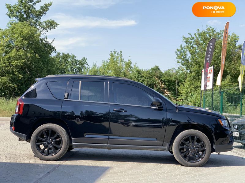 Jeep Compass, 2015, Газ пропан-бутан / Бензин, 2.36 л., 141 тыс. км, Внедорожник / Кроссовер, Чорный, Бердичев 109187 фото