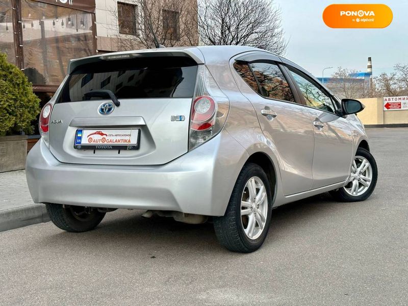 Toyota Aqua, 2013, Гибрид (HEV), 1.5 л., 112 тыс. км, Хетчбек, Серый, Одесса 22616 фото