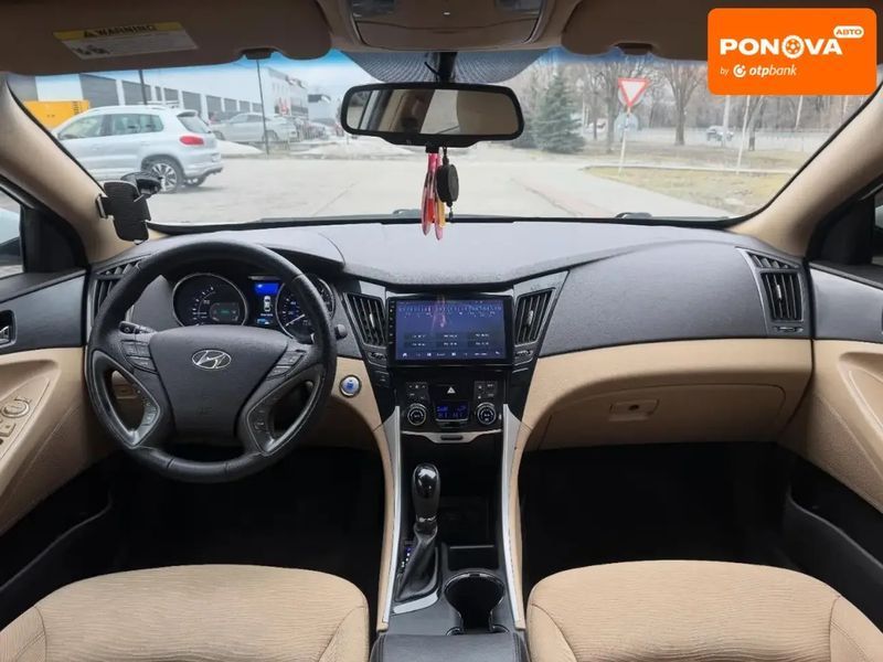Hyundai Sonata, 2014 г., Гібрид (MHEV), 112 тыс. км, Седан, Белый, Днепр (Днепропетровск) AT-10418051 фото