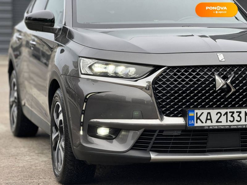 DS 7 Crossback, 2020, Дизель, 2 л., 67 тис. км, Позашляховик / Кросовер, Сірий, Київ 42402 фото