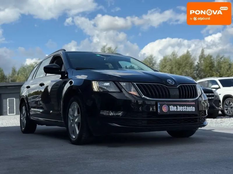 Skoda Octavia, 2019 р., Газ метан / Бензин, 155 тис. км, Універсал, Чорний, Рівне AT-10401982 фото