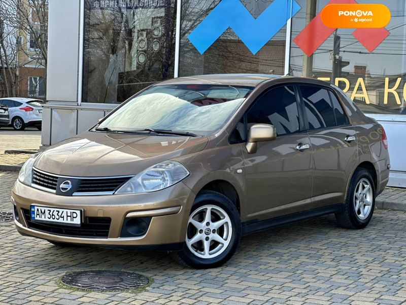 Nissan TIIDA, 2007, Дизель, 1.5 л., 270 тис. км, Седан, Коричневий, Одеса 41871 фото