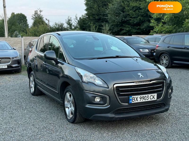 Peugeot 3008, 2014, Дизель, 1.56 л., 244 тыс. км, Внедорожник / Кроссовер, Серый, Хмельницкий 111293 фото