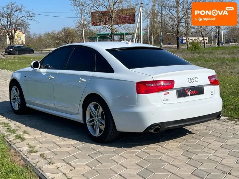 Audi A6, 2012 р., Бензин, 190 тис. км, Седан, Білий, Миколаїв AT-10415275 фото