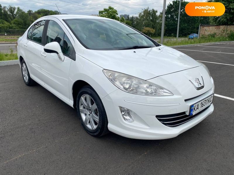 Peugeot 408, 2012, Бензин, 1.6 л., 140 тис. км, Седан, Білий, Київ 50788 фото