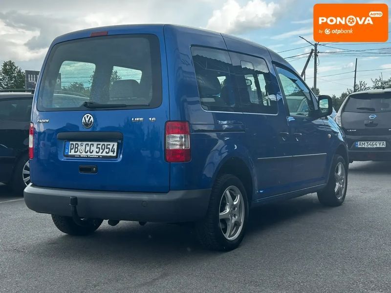 Volkswagen Caddy, 2010 р., Бензин, 134 тис. км, Універсал, Синій, Житомир AT-10418343 фото