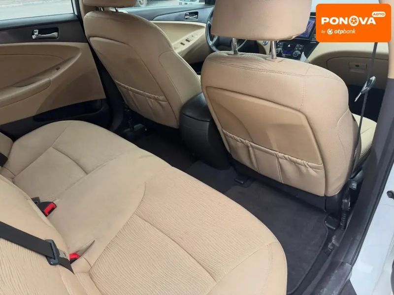 Hyundai Sonata, 2014 г., Гібрид (MHEV), 112 тыс. км, Седан, Белый, Днепр (Днепропетровск) AT-10418051 фото