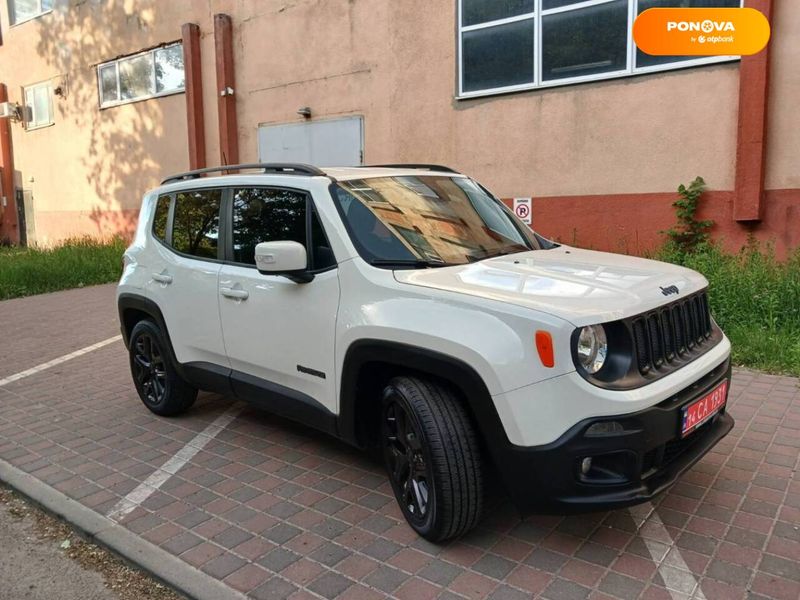 Jeep Renegade, 2018, Бензин, 2.36 л., 80 тис. км, Позашляховик / Кросовер, Білий, Львів Cars-Pr-68791 фото