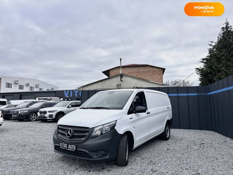 Mercedes-Benz eVito, 2019, Електро, 13 тыс. км, Вантажний фургон, Белый, Луцк 43215 фото