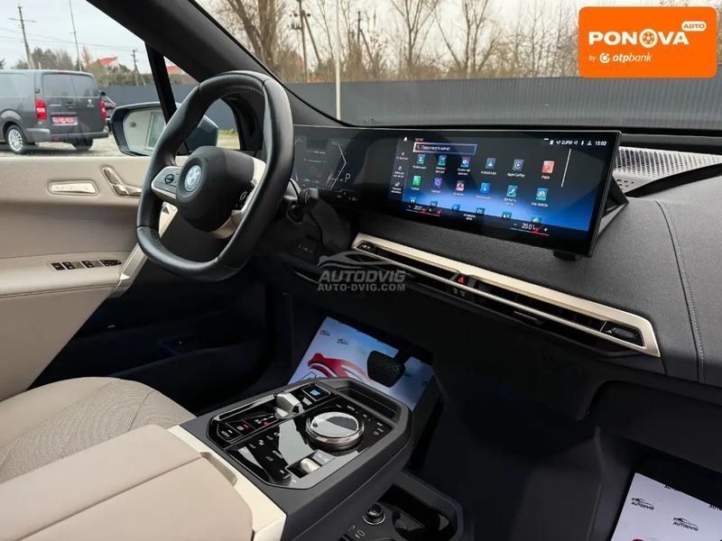 BMW iX, 2022 р., Електро, 40 тис. км, Позашляховик / Кросовер, Синій, Луцьк AT-10406022 фото