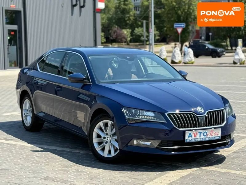 Skoda Superb, 2015 г., Дизель, 284 тыс. км, Лифтбек, Синий, Кривой Рог AT-10397517 фото