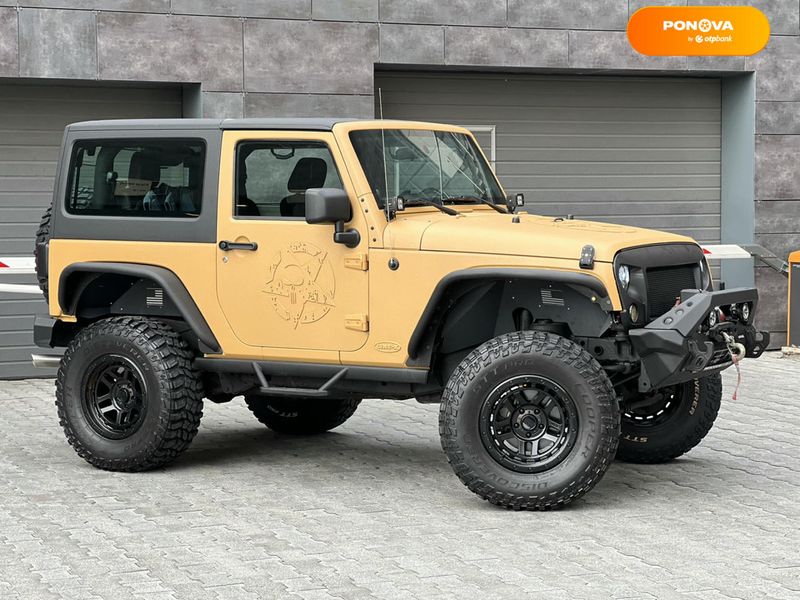 Jeep Wrangler, 2012, Бензин, 3.6 л., 85 тис. км, Позашляховик / Кросовер, Бежевий, Київ 103354 фото