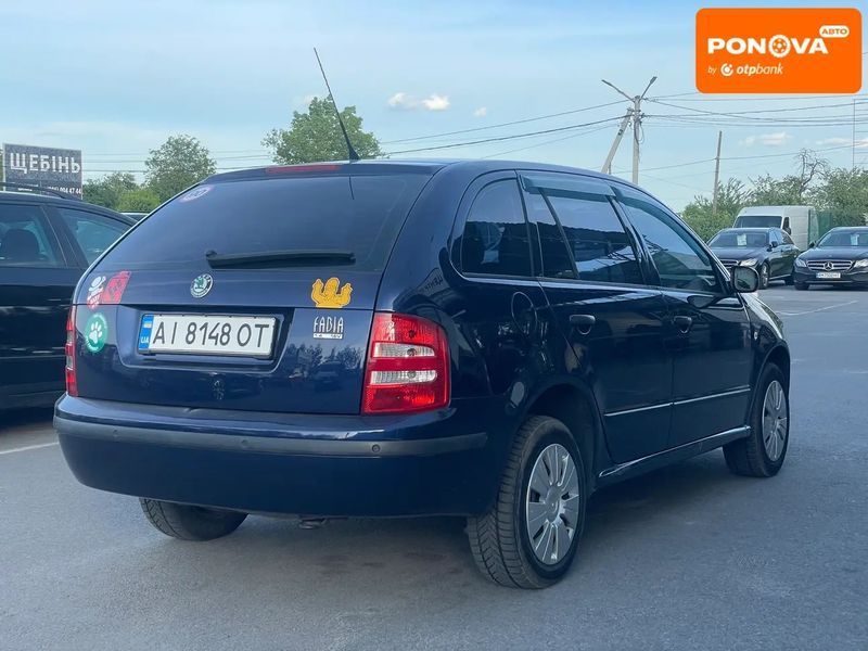 Skoda Fabia, 2004 р., Бензин, 128 тис. км, Універсал, Синій, Житомир AT-10418129 фото