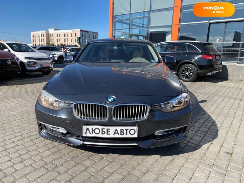 BMW 3 Series, 2012, Бензин, 2 л., 222 тис. км, Седан, Сірий, Львів 46206 фото