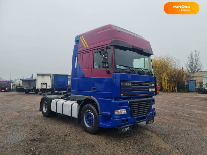 DAF XF 95, 2000, Дизель, 12.9 л., 999 тис. км, Тягач, Синій, Вінниця 38464 фото