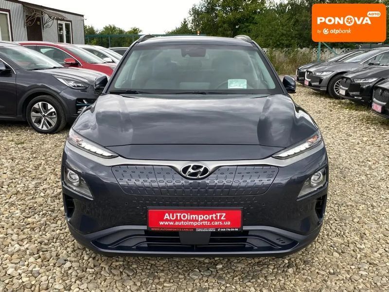 Hyundai Kona, 2020 г., Електро, 69 тыс. км, Внедорожник / Кроссовер, Серый, Сопошин AT-10399932 фото