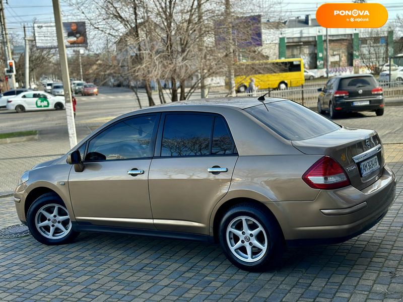 Nissan TIIDA, 2007, Дизель, 1.5 л., 270 тис. км, Седан, Коричневий, Одеса 41871 фото