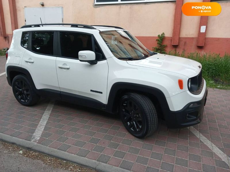 Jeep Renegade, 2018, Бензин, 2.36 л., 80 тис. км, Позашляховик / Кросовер, Білий, Львів Cars-Pr-68791 фото