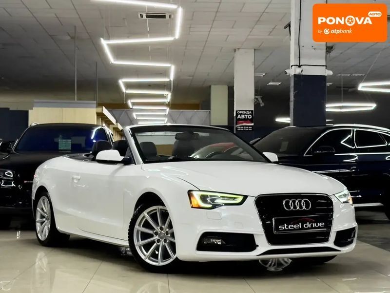 Audi A5, 2015 р., Бензин, 168 тис. км, Кабріолет, Білий, Миколаїв AT-10417421 фото