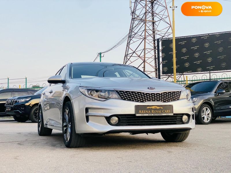 Kia K5, 2015, Газ, 2 л., 170 тис. км, Седан, Сірий, Харків 110898 фото