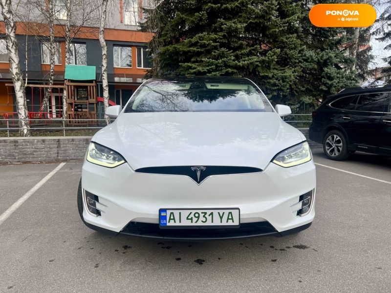 Tesla Model X, 2018, Електро, 39 тис. км, Позашляховик / Кросовер, Білий, Київ Cars-Pr-58990 фото