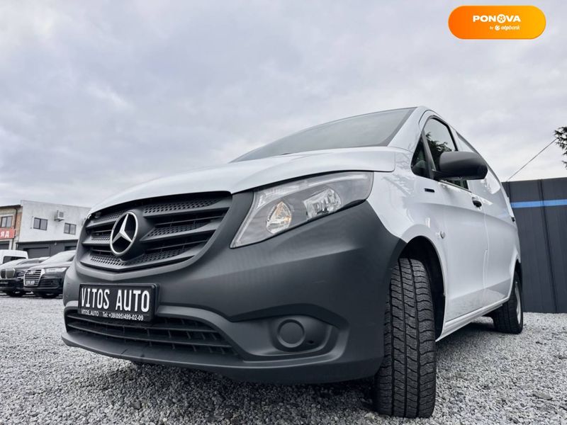 Mercedes-Benz eVito, 2019, Електро, 13 тыс. км, Вантажний фургон, Белый, Луцк 43215 фото