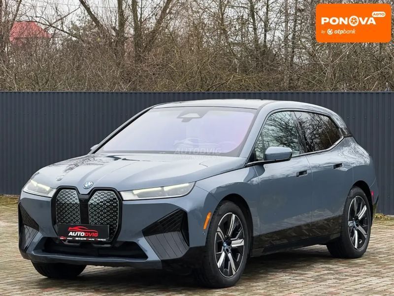 BMW iX, 2022 р., Електро, 40 тис. км, Позашляховик / Кросовер, Синій, Луцьк AT-10406022 фото