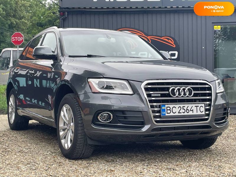 Audi Q5, 2016, Бензин, 2 л., 163 тыс. км, Внедорожник / Кроссовер, Серый, Стрый 110542 фото