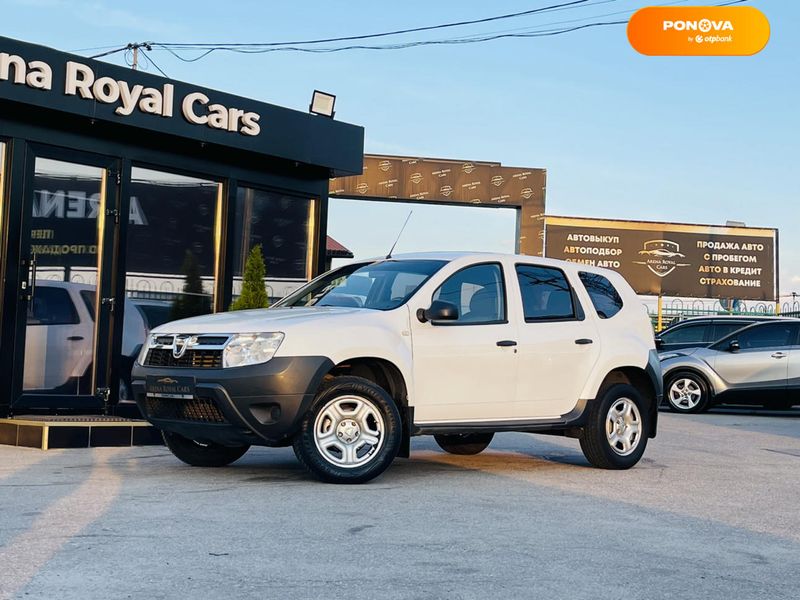 Dacia Duster, 2012, Газ пропан-бутан / Бензин, 1.6 л., 192 тыс. км, Внедорожник / Кроссовер, Белый, Харьков 107326 фото