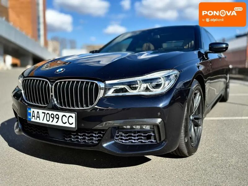 BMW 7 Series, 2017 р., Бензин, 181 тис. км, Седан, Чорний, Київ AT-10400292 фото