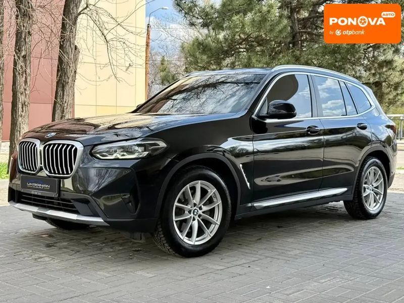 BMW X3, 2022 р., Дизель, 55 тис. км, Позашляховик / Кросовер, Чорний, Дніпро (Дніпропетровськ) AT-10418063 фото
