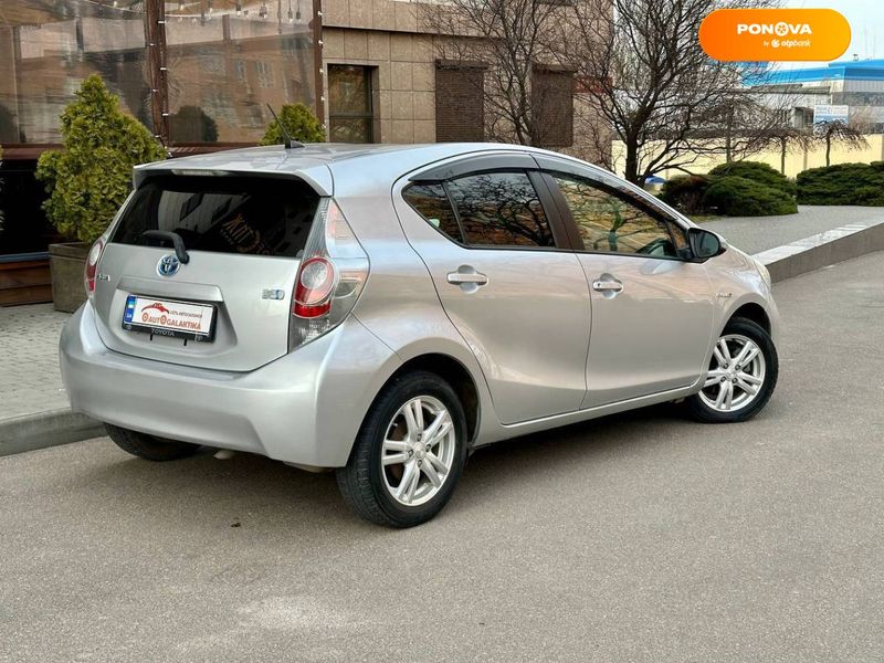 Toyota Aqua, 2013, Гибрид (HEV), 1.5 л., 112 тыс. км, Хетчбек, Серый, Одесса 22616 фото