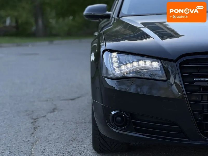 Audi A8, 2010 р., Бензин, 211 тис. км, Седан, Чорний, Дніпро (Дніпропетровськ) AT-10418232 фото
