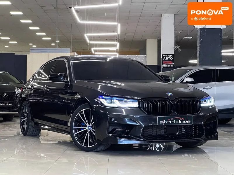 BMW 5 Series, 2018 р., Гібрид (HEV), 119 тис. км, Седан, Сірий, Миколаїв AT-10416867 фото